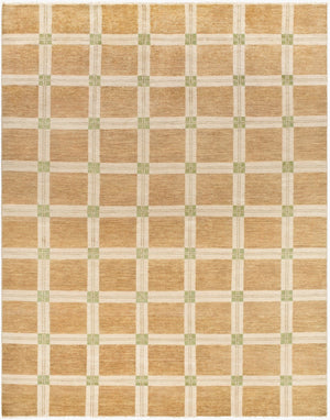 Surya Riviera 10' X 14' Handmade Bohemian Rug In Cotton & New Zealand Wool With Luxurious Fringe Detail Goldenrod Nz Wool,Cotton Riv2308-1215