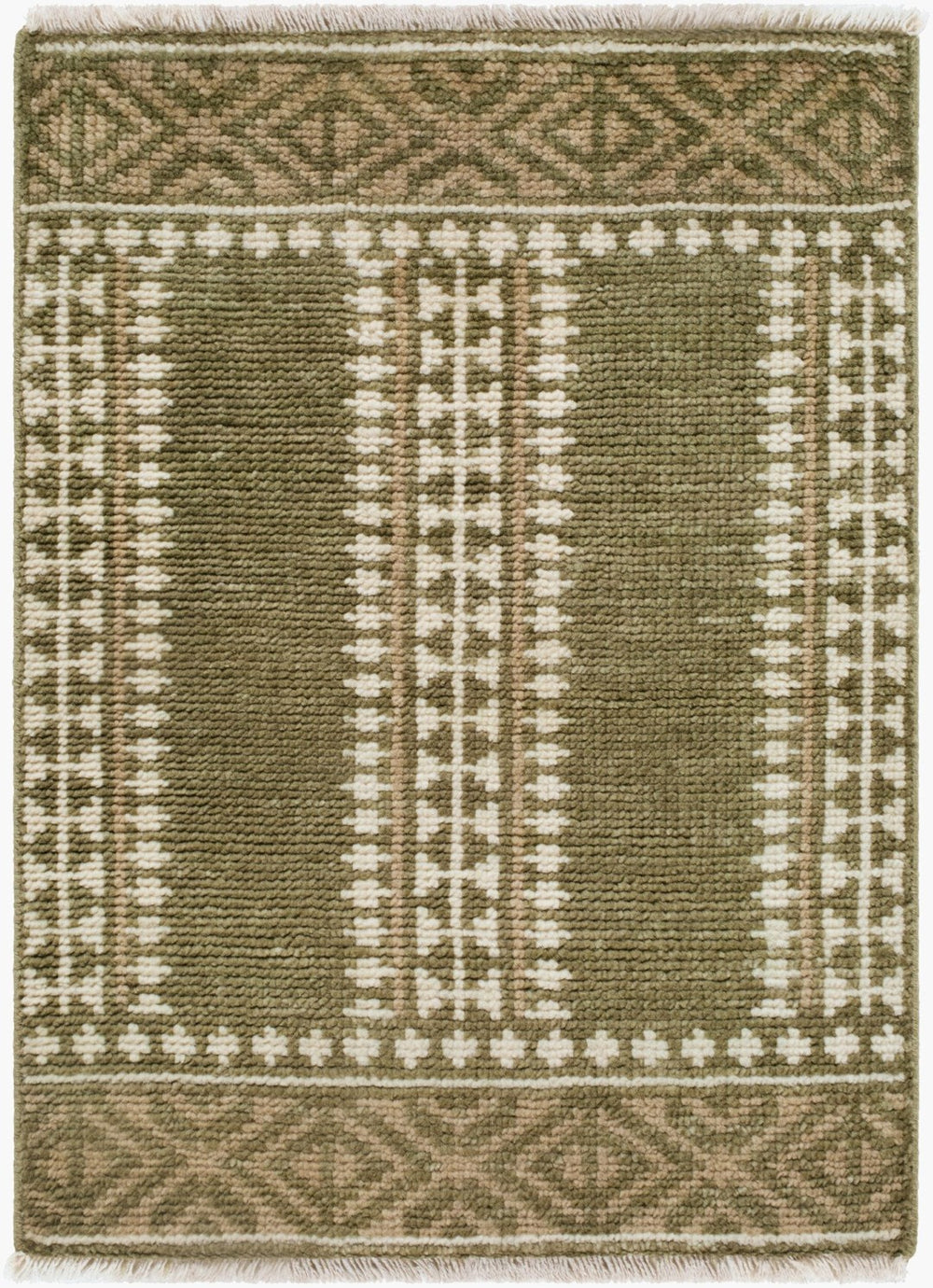 Surya Riviera Bohemian Wool Area Rug Hand Knotted in India with Fringe for Large Rooms 9' x 12' Rectangle RIV2311-912