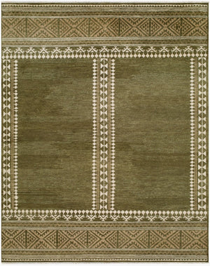 Surya Riviera Bohemian Wool Area Rug Hand Knotted in India with Fringe for Large Rooms 8' x 10' Rectangle RIV2311-810
