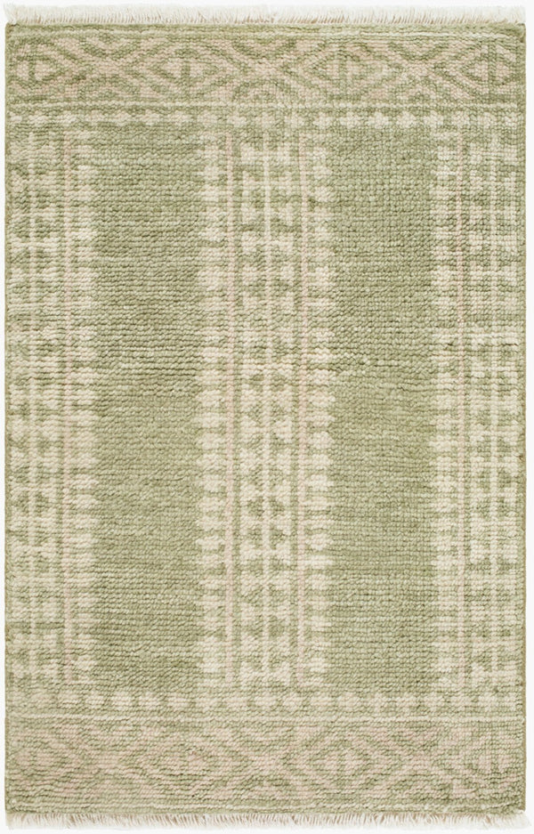 Surya Riviera Hand-knotted Wool Area Rug Artisan Bohemian Fringe Large Living Room 6' x 9' Rectangle RIV2312-69