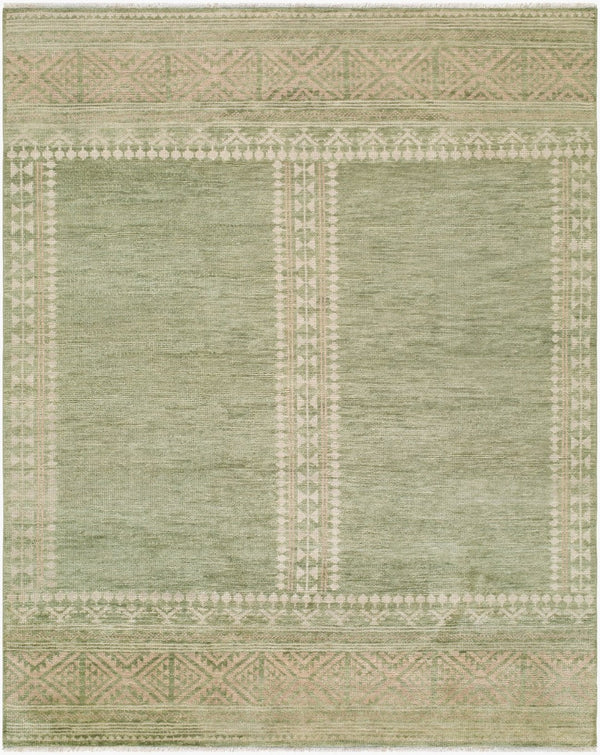 Surya Riviera Hand-knotted Wool Area Rug Artisan Bohemian Fringe Large Living Room 8' x 10' Rectangle RIV2312-810