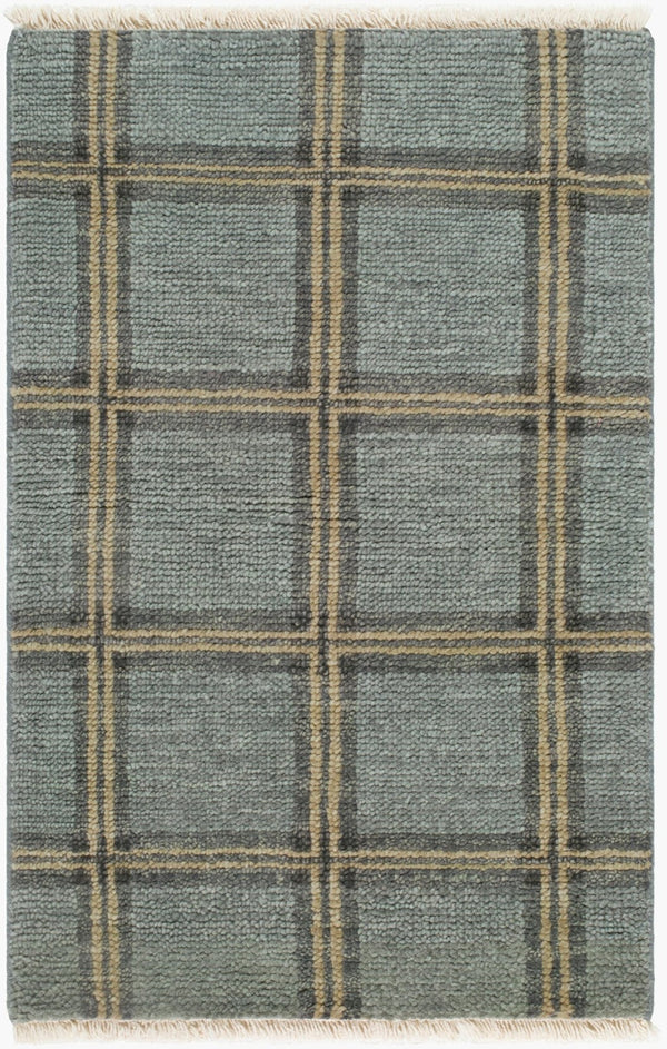 Surya Riviera Hand Knotted Wool Area Rug with Fringe for Modern Living Spaces 10' x 14' Rectangle RIV2313-1014