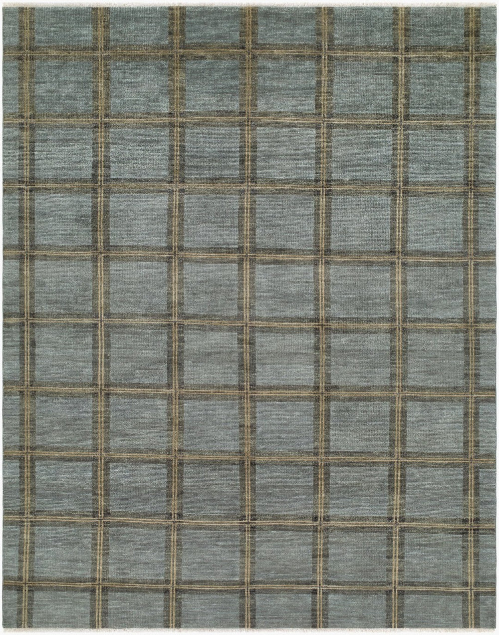 Surya Riviera Hand Knotted Wool Area Rug with Fringe for Modern Living Spaces 10' x 14' Rectangle RIV2313-1014