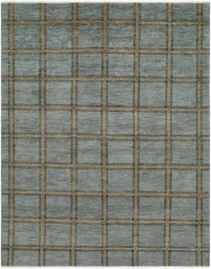 Surya Riviera Hand Knotted Wool Area Rug with Fringe for Modern Living Spaces 8' x 10' Rectangle RIV2313-810