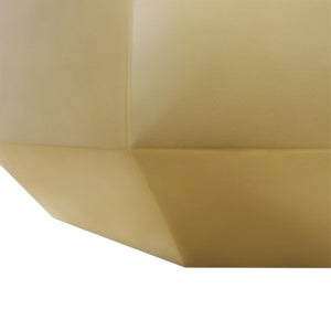 Pasargad Home Dorian Copper Finish Coffee Table - Modern Geometric Design For Chic Living Spaces Brass Iron Prr-021brs