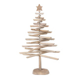 Rustic Teak Wood Christmas Tree, 50 in. XAB30203 Park Hill