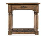 Americana End Table Brown Americana Collection 7050-80114-85 Hooker Furniture