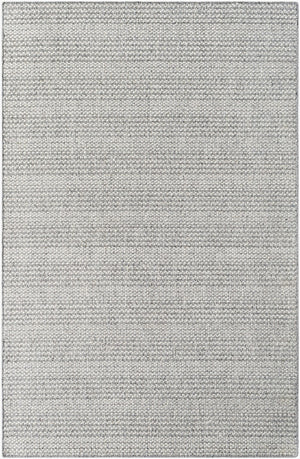 Surya Rio De Janeiro Rjo-2300 2' X 3' Luxurious Handmade Area Rug - Soft, Durable, Unique Design For Home Silver Wool,Polyester Rjo2301-576