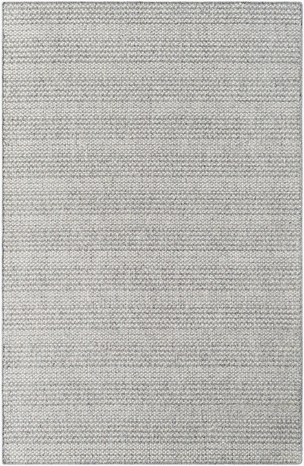 Surya Rio De Janeiro Rjo-2300 2' X 3' Luxurious Handmade Area Rug - Soft, Durable, Unique Design For Home Silver Wool,Polyester Rjo2301-576