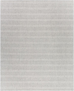 Surya Rio De Janeiro Rjo-2300 2' X 3' Luxurious Handmade Area Rug - Soft, Durable, Unique Design For Home Silver Wool,Polyester Rjo2301-810
