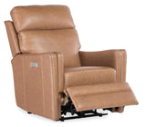 Twain Zero Gravity Power Recliner w/Power Headrest and Lumbar Brown SS645-PHZL1-080 Hooker Furniture