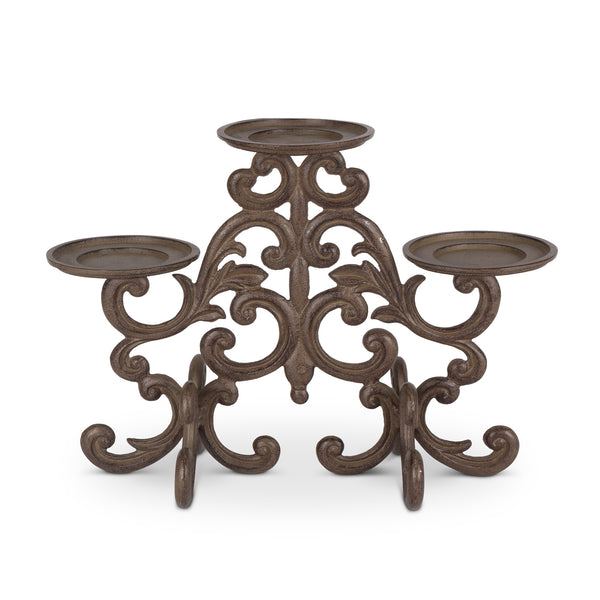 Acanthus Cast Aluminum Pillar Holder EAB90796 Park Hill