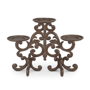 Acanthus Cast Aluminum Pillar Holder EAB90796 Park Hill