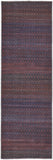 Voss Collection Bold and Vibrant Polyester Low Pile Area Rug with Striking Transitional Design