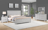 English Elm Steve Silver - Montana - Queen Bed - Gray