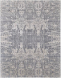 Feizy Rugs Eastfield Viscose/Wool Hand Woven Casual Rug Gray 2'-6" x 8'