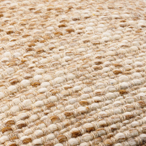 Surya Rukmini Cozy 18"X18" Farmhouse Accent Pillow - Elegant Wool-cotton Blend For Home Decor Charm Ivory Wool,Polyester,Cotton Rki001-2222