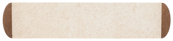 Hooker Furniture Eleana Marble Top Console Table — Slim 74" Walnut Veneer Entryway Console With Light Caramel Finish 7252-85003-85