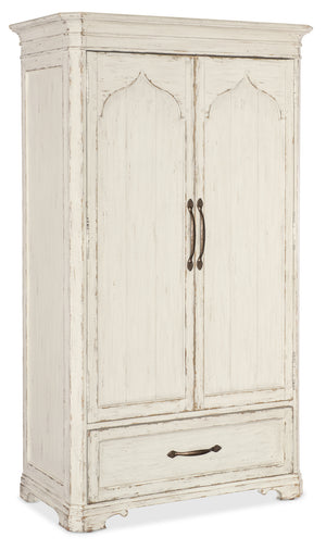 Americana Wardrobe Whites/Creams/Beiges Americana Collection 7050-90013-02 Hooker Furniture