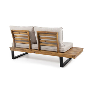English Elm Sebastian Two Seat Modular Sofa Left Arm Upholstered Contemporary Living Room Piece 68824.00BGE
