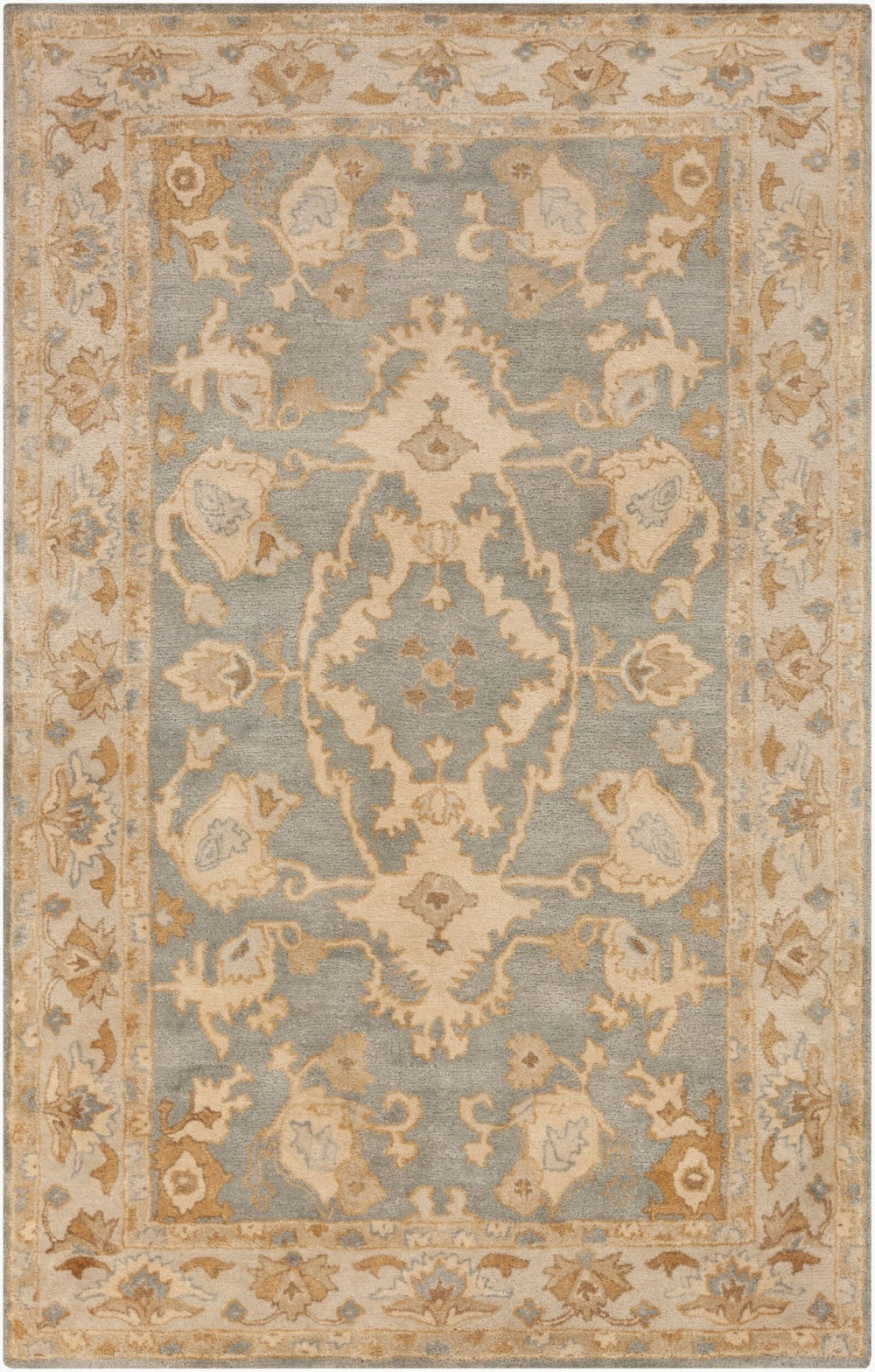 Surya Relic Hand Tufted Wool Area Rug Traditional Motifs Medium Pile Entryway Accent RLC3002-23