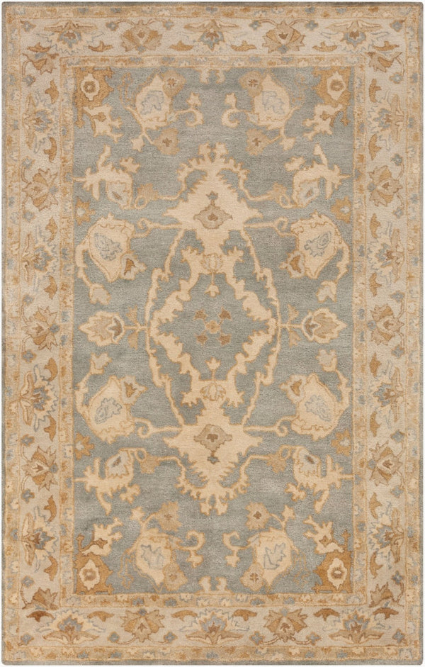 Surya Relic Hand Tufted Wool Area Rug Traditional Motifs Medium Pile Entryway Accent RLC3002-23