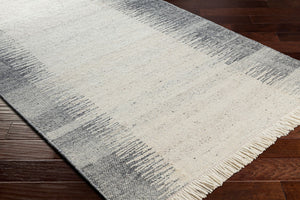 Surya Reliance 10' X 14' Handwoven Wool Rug - Timeless Cottage Style With Elegant Fringe Detail Tan Wool Rli2307-23