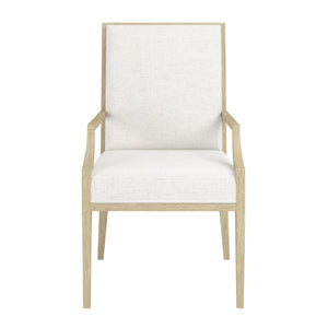 A.R.T. Furniture Eave II Dining Armchair: Elegant Comfort with Neutral Upholstery for Modern Dining Spaces & Style 436207-1825