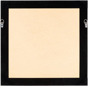 Surya Realm Framed Art 21"H X 21"W - Modern Decor For Revitalizing Your Space With 30-day Warranty Main, White,Frame, ,Matting, White Composition,Polystyrene Rlm001-2121