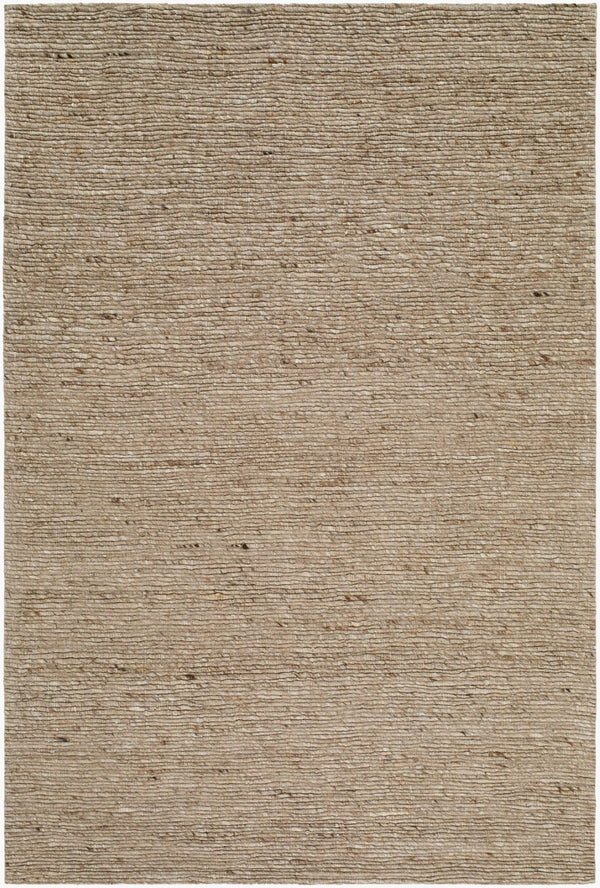 Livabliss Ralph Handwoven Flatweave Wool Blend Area Rug for Modern Minimalist Living Rooms Beige, Taupe 8' x 10' RLP2301-810