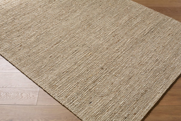Livabliss Ralph Handwoven Flatweave Wool Blend Area Rug for Modern Minimalist Living Rooms Beige, Taupe 8' x 10' RLP2301-810