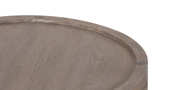 Porter Designs Porter Lowell Solid White Oak Coffee Table With Extra Storage Shelves For Versatile Home Décor Brown Wood 05-108-03-1920
