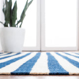 Canyon Stripe Hand Woven Wool Rug