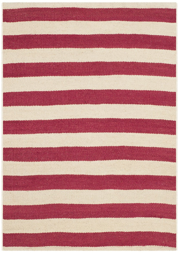 Safavieh Canyon Stripe Hand Woven  Rug Rouge RLR2868H-9
