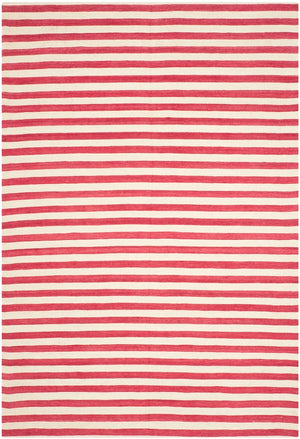 Safavieh Canyon Stripe Hand Woven  Rug Rouge RLR2868H-9