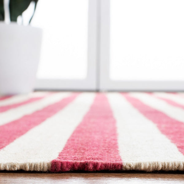 Safavieh Canyon Stripe Hand Woven  Rug Rouge RLR2868H-9