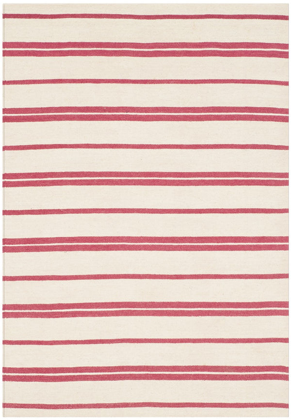 Safavieh Sagaponeck Stripe Hand Woven  Rug Rouge RLR2870H-9