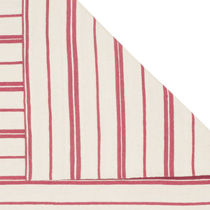 Safavieh Sagaponeck Stripe Hand Woven  Rug Rouge RLR2870H-9