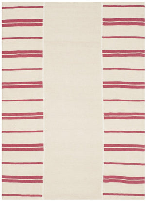 Safavieh Sagaponeck Stripe Patch Hand Woven  Rug Rouge RLR2871H-9