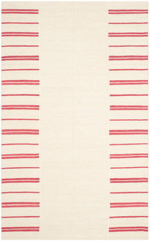 Safavieh Sagaponeck Stripe Patch Hand Woven  Rug Rouge RLR2871H-9