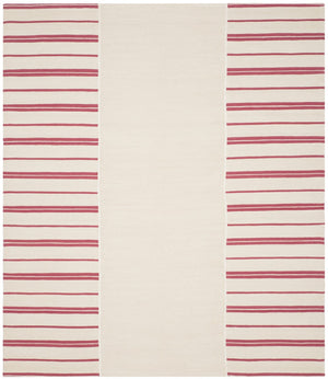 Safavieh Sagaponeck Stripe Patch Hand Woven  Rug Rouge RLR2871H-9