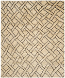 Safavieh Fairfield Hand Knotted  Rug Natural / Charcoal RLR3223A-2