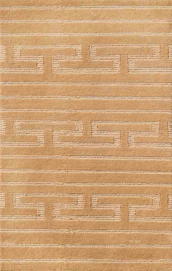 Safavieh Crosby Hand Knotted  Rug New Camel / Tonal RLR4932A-9