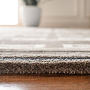 Safavieh Crosby Hand Knotted  Rug Evening Brown / Multi RLR4932B-8