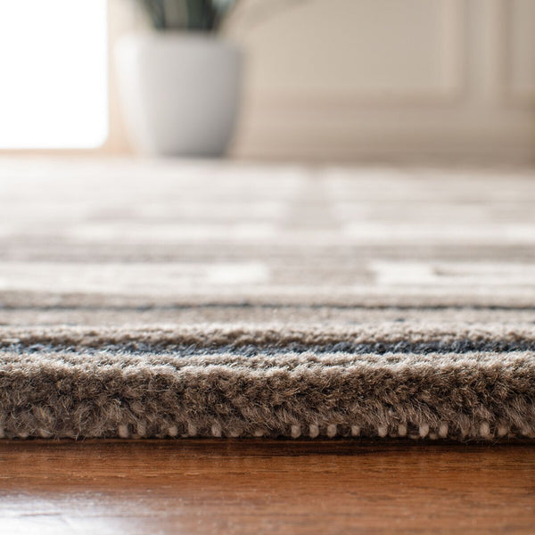 Safavieh Crosby Hand Knotted  Rug Evening Brown / Multi RLR4932B-8