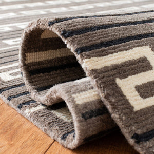 Safavieh Crosby Hand Knotted  Rug Evening Brown / Multi RLR4932B-8