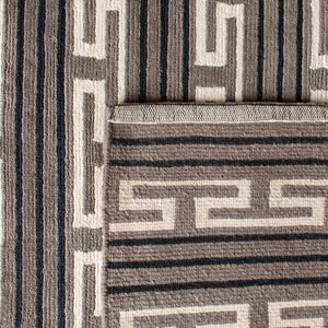 Safavieh Crosby Hand Knotted  Rug Evening Brown / Multi RLR4932B-8