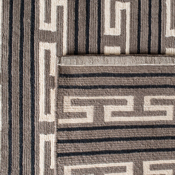 Safavieh Crosby Hand Knotted  Rug Evening Brown / Multi RLR4932B-8