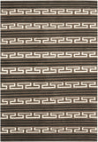 Safavieh Crosby Hand Knotted  Rug Evening Brown / Multi RLR4932B-8