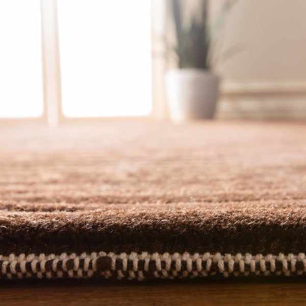 Safavieh Crosby Hand Knotted  Rug Evening Brown / Tonal RLR4932C-8